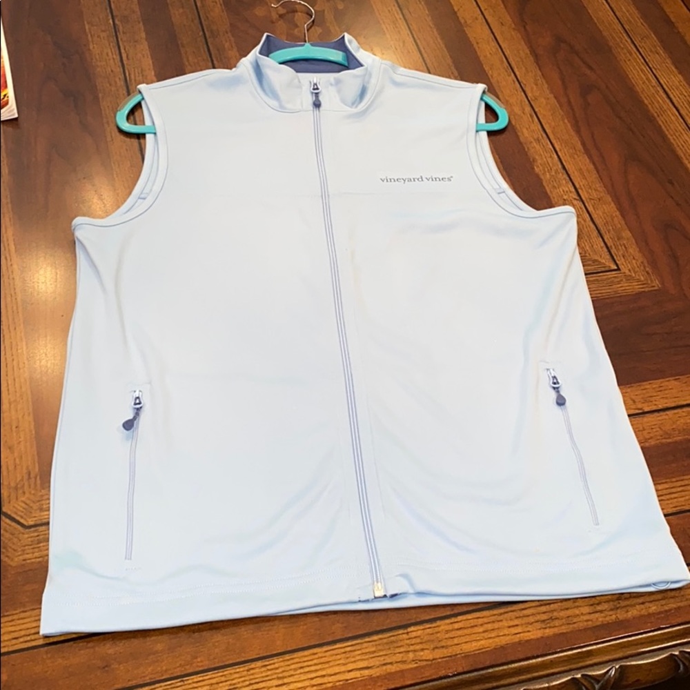 Vineyard Vines Vest Light Blue